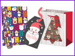 Wholesale giftwrap, bags and tags
