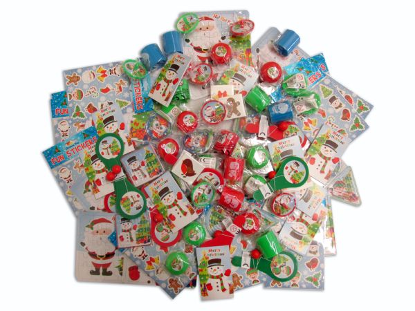 Bag Of 100 Christmas Assorted Party Bag Fillers 12p Each PBTX 