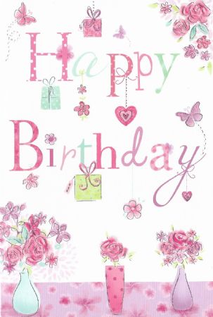 Simon Elvin Greetings open female birthday cards | WGC 50GB124 | Open ...