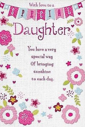 Simon Elvin Greetings birthday cards daughter | WGC 50FR104 | Female ...