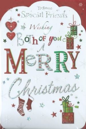 Simon Elvin contemporary Christmas cards MUM AND DAD from Andersons ...